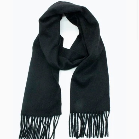 Portolano Other - Portolano CASHMERE SCARF WITH FRINGE
